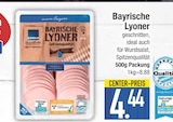 Bayrische Lyoner  im aktuellen EDEKA Prospekt für 4,44 €