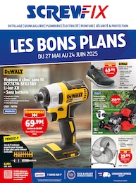 Catalogue Bricolage de Screwfix à Wasquehal, avec 8 pages Prospectus Bricolage de Screwfix à Wasquehal: "LES BONS PLANS", 8 pages, 27/05/2025 - 24/06/2025