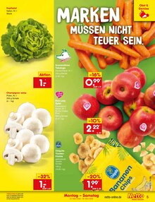 Champignons im Netto Marken-Discount Prospekt "Aktuelle Angebote" mit 56 Seiten (Duisburg)