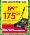 BROSSE ASPIRANTE SPÉCIALE GAZON - Décor Discount à Beaumont BROSSE ASPIRANTE SPÉCIALE GAZON en promo chez Décor Discount Beaumont à 175,00 €