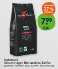 Bio-Arabica-Kaffee im tegut Prospekt Bio-Arabica-Kaffee von Mount Hagen im aktuellen tegut Prospekt für 7,99 €