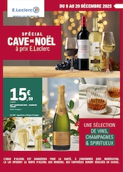 Catalogue E.Leclerc à Floirac cette semaine, valable du 09/12/2025 au 20/12/2025 Prospectus E.Leclerc à Floirac, "SPÉCIAL CAVE DE NOËL à prix E.LECLERC", 16 pages de promos valables du 09/12/2025 au 20/12/2025