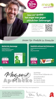 Aktueller mea - meine apotheke Prospekt "Unsere November-Angebote" für Wiesbaden Aktueller mea - meine apotheke Prospekt für Wiesbaden mit Seiten