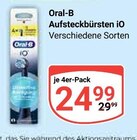 Aufsteckbürsten iO im Angebot bei GLOBUS in Rodgau Aufsteckbürsten iO Angebote von Oral-B bei GLOBUS Rodgau für 24,99 €
