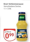 Schlemmersauce bei GLOBUS im Lahnstein Prospekt für 0,99 €