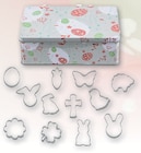 Keksdose mit 12 Ausstechformen im Angebot bei Zimmermann in Bremerhaven Keksdose mit 12 Ausstechformen Angebote bei Zimmermann Bremerhaven für 3,99 €