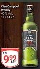 Whisky im Angebot bei GLOBUS in Homburg Whisky Angebote von Clan Campbell bei GLOBUS Homburg für 9,99 €