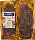 Magret de canard mariné aux herbes de Provence - MAISON MONTFORT en promo chez Cora Haguenau à 14,79 €