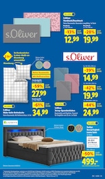 Spannbettlaken Angebot im aktuellen Lidl Prospekt auf Seite 39