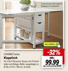 Klapptisch Angebote von LIVARNO home bei Lidl Pinneberg für 99,99 €