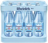 Mineralwasser im Angebot bei REWE in Krefeld Mineralwasser Angebote von Rheinfels Quelle bei REWE Krefeld für 5,49 €
