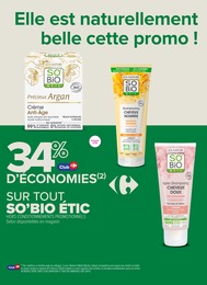 Prix et réduction So'bio dans le prospectus Carrefour Proximité en cours Offre So'bio dans le catalogue Carrefour Proximité du moment à la page 17