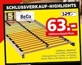 Lattenrost „Medistar“ Angebote von BeCo bei Segmüller Frankenthal für 63,00 €