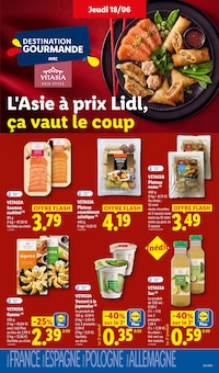 Catalogue Lidl, 18/06/2026 - 24/06/2026, L'ÉTÉ IMBATTABLE, 60 pages Prospectus Lidl en cours, "L'ÉTÉ IMBATTABLE", 60 pages