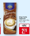 Cappuccino im Angebot bei Marktkauf in Ulm Cappuccino Angebote von Krüger Family bei Marktkauf Ulm für 2,79 €