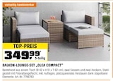 Aktuelles Balkon-Lounge-Set „Olea Compact“ Angebot bei OBI in Herne ab 349,99 €