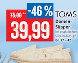 Aktuelle Schuhe Angebote bei Kaufhaus Stolz in Rostock Aktuelles Damen-Slipper Angebot bei Kaufhaus Stolz in Rostock ab 39,99 €