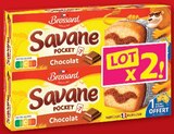 Gâteaux Savane Pocket - Brossard - Super U à Niort Gâteaux Savane Pocket - Brossard en promo chez Super U Niort à 1,68 €