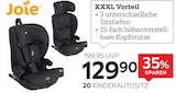 Joie Kinderautositz „I-Irvana Max“, im Angebot bei XXXLutz in Peine Joie Kinderautositz „I-Irvana Max“, Angebote von Joie bei XXXLutz Peine für 129,90 €