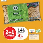 Plaquettes de bois - U en promo chez Super U Plaquettes de bois - U dans le catalogue Super U