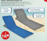 Strand- / Badematte klappbar im V-Markt Prospekt Strand- / Badematte klappbar von im aktuellen V-Markt Prospekt für 14,99 €