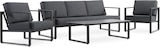 JYSK Lounge-Set VONGE 5 Pers. schwarz im Angebot bei JYSK in Darmstadt JYSK Lounge-Set VONGE 5 Pers. schwarz Angebote von JUTLANDIA bei JYSK Darmstadt für 600,00 €