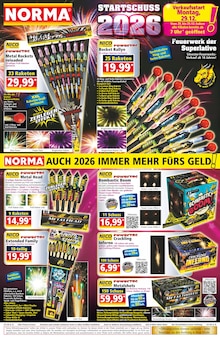 Feuerwerk im Norma Prospekt "Mehr fürs Geld" mit 22 Seiten (Freising)