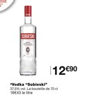 ◆Vodka - Sobieski - Monoprix ◆Vodka - Sobieski à 12,90 € dans le catalogue Monoprix