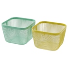 + Korb für Lebensmittelaufbewahrung Metall/gelb grün von IKEA 365+ im aktuellen IKEA Prospekt für 6,99 €