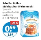 Mehlzauber Weizenmehl im V-Markt Prospekt Mehlzauber Weizenmehl von Scheller Mühle im aktuellen V-Markt Prospekt für 0,99 €