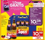 Spezi oder Limo von Paulaner im aktuellen Netto Marken-Discount Prospekt für 10,99 €