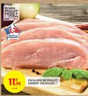 Escalope de poulet - Siebert Volailles en promo chez Intermarché Escalope de poulet - Siebert Volailles dans le catalogue Intermarché