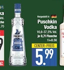 Vodka von Puschkin im aktuellen EDEKA Prospekt für 5,99 €