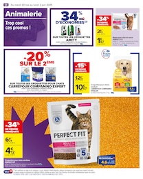 Offre Croquettes chat stérilisé dans le catalogue Carrefour du moment à la page 68