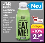 Trinkmahlzeiten von Max Balance im aktuellen Netto Marken-Discount Prospekt für 2,69 €
