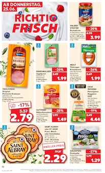 Wurst im Kaufland Prospekt "Hier bin ich richtig" mit 58 Seiten (Dresden)