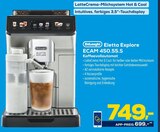 Eletta Explore ECAM 450.55.S Kaffeevollautomat im Angebot bei EURONICS in Lippstadt Eletta Explore ECAM 450.55.S Kaffeevollautomat Angebote von DeLonghi bei EURONICS Lippstadt für 699,00 €