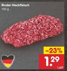 Netto Marken-Discount Finsing - Rinder-Hackfleisch Angebot im Prospekt Rinder-Hackfleisch bei Netto Marken-Discount im Finsing Prospekt für 1,29 €