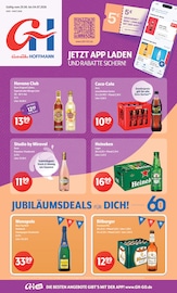 Aktueller Getränke Hoffmann Prospekt mit Cola, "Aktuelle Angebote", Seite 1