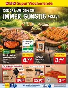 Grillfleisch im Netto Marken-Discount Prospekt "Aktuelle Angebote" mit 62 Seiten (Moers)