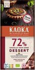 Chocolat dessert noir 72% - KAOKA en promo chez NaturéO Meudon à 5,25 €