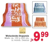 Wohndecke Dopamin im Angebot bei E center in Wiesbaden Wohndecke Dopamin Angebote von Dekor bei E center Wiesbaden für 9,99 €