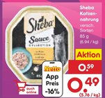 Katzennahrung Angebote von Sheba bei Netto Marken-Discount Neubrandenburg für 0,49 €