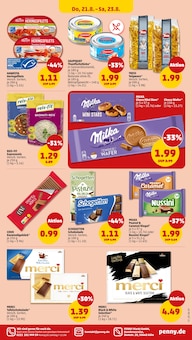 Milka im Penny Prospekt "Wer günstig will, muss Penny." mit 38 Seiten (Pforzheim)