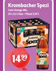 Spezi im Angebot bei Huster in Zwickau Spezi Angebote von Krombacher bei Huster Zwickau für 14,99 €