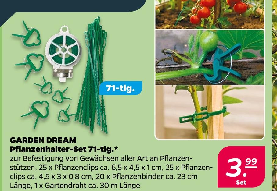 Pflanzenhalter-Set 71-tlg.