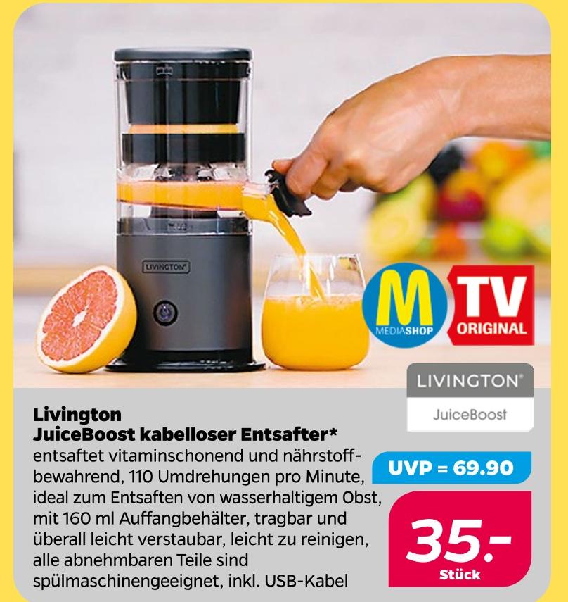 JuiceBoost kabelloser Entsafter