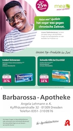 mea - meine apotheke Prospekt für Dresden mit 4 Seiten mea - meine apotheke Prospekt für Dresden: "Unsere Juni-Angebote", 4 Seiten, 01.06.2025 - 30.06.2025