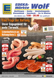 Aktueller EDEKA Discounter Prospekt in Salzbergen und Umgebung, "Aktuelle Angebote" mit 24 Seiten, 16.06.2025 - 21.06.2025