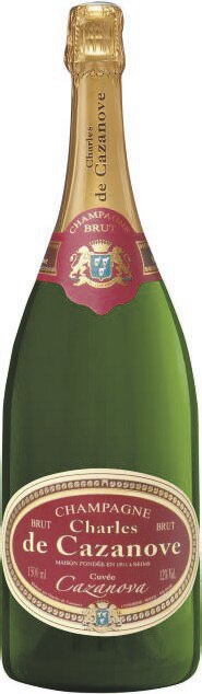 Champagne - Charles de Cazanove - Géant Casino Champagne - Charles de Cazanove à 37,25 € dans le catalogue Géant Casino "Salon des vins d'été"